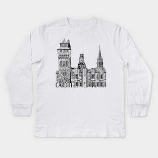 Cardiff Kids Long Sleeve T-Shirt